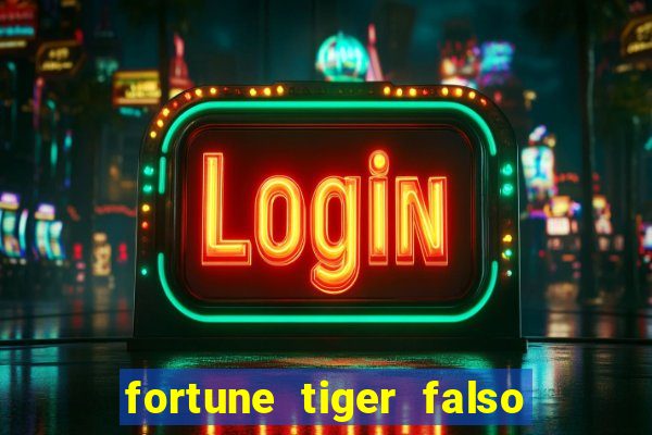 fortune tiger falso para brincar